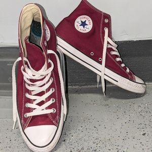 Chuck Taylor All Star Canvas Hi 'Maroon'